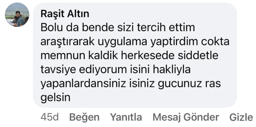Müşteri Görüşü 3